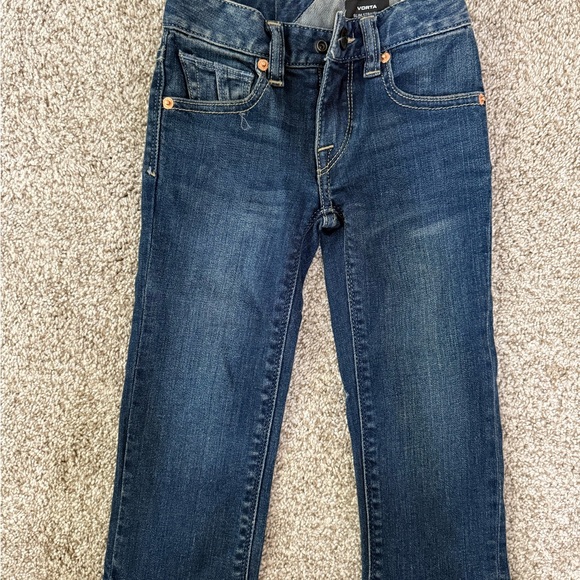 Volcom Kids Dark Blue Jeans - Picture 1 of 3